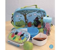 Petit Jour Paris - BABU41B - En voyage bleu avec Barbapapa - avec un mug de voyage!