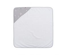 cambrass Serviette de Bain à Capuche Be Zoo Gris 80 x 80 cm