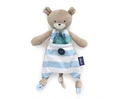 Chicco Pocket Friend Doudou Attache-Sucette Bleu