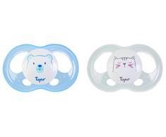 Tigex Soft Touch Set de 2 Sucettes Taille 6-18 Mois