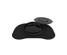 Twistshake 78138-00 Napperon Antidérapant/Assiette TS Noir