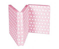 Schardt 09 607 Lit de voyage matelas à cœurs grise,, gris