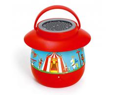 Scratch Classics: PROJECTEUR VEILLEUSE / Cirque diam.14x12,70cm, Fonctionne sur 3 Piles AA (Non INCL.), 2 Modes: projecteur et veuilleuse (Max. 15 Min), en boîte , 3+