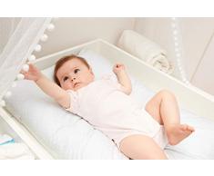 Kuli-Muli 6692 Secure Matelas à langer Blanc 50 x 70 cm