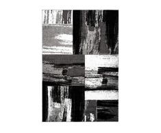 Lalee Tapis Swing 100 Silver 100% PP Heatset Frisée 200 x 290 cm, polypropylène, Argenté, 200x290