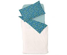 DOMIVA Parure Housse de Couette + Taie dOreiller Zanimo 100 x 140 cm + 40 x 60 cm