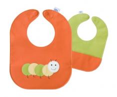 Sarah Jane Bavoir en cuir Motif chenille