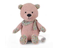 Sterntaler Peluche Musicale Baylee, Boîte à Musique Intégrée, Taille : 27 cm, Rose
