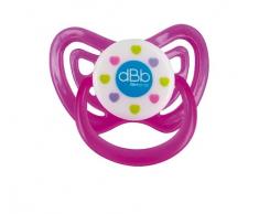 dBb Remond Sucette Anatomique 2ème Age Silicone Coeurs Violet