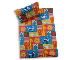 Ideenreich 2121 Parure de lit Motif Beautiful 100 x 135 cm / 40 x 60 cm