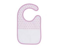 Bolin Bolon Bavoir Grand (Boucle+Plastique) Rose