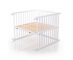 Babybay 170102 Kit de Transformation de lit Enfant Convient pour Le modèle Original, laqué Blanc, Multi Color, Taille Unique