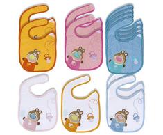 Duffi Baby 1074-00 Bavoir brodé 20 x 32 cm