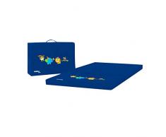 asalvo anniversaire – matelas pliable berceau de voyage, Couleur Gris