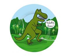 Petit Jour Paris - Assiette à dessert Les Dinos - Parfaite pour le dessert!