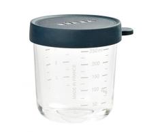 BÉABA Portion Conservation Verre, 250 ml, Bleu