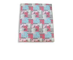 Ideenreich 2166 Tapis déveil et de jeu Motif patchwork rétro 150 x 180 cm