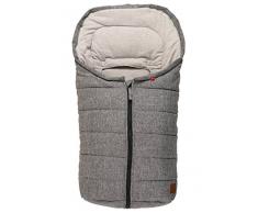 Kaiser 65339225 Anna Chancelière pour Siège de Bébé Coton Fleece Mélange Gris