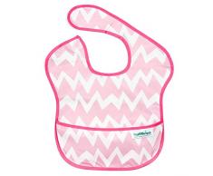 Hippychick Bumkins Bavoir Rose Chevron