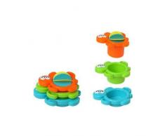 kiokids 1386 – tortue encajadle pour le bain, Unisexe, Couleur colorines