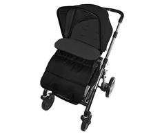 Chancelière/Cosy orteils Compatible avec Graco Metro Poussette Black Jack