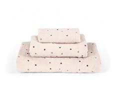 Mamas & Papas bébé Ensemble en tissu éponge, Rose spot, Lot de 3