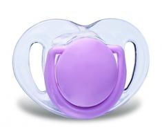 mamajoo sans BPA Sucette Orthodontique en Silicone avec Boîte de rangement pour bébé (12 + Mois, Rose)