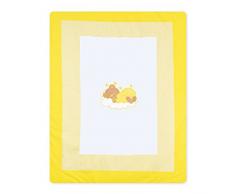 Tapis déveil et tapis de jeu grand modèle 100 x 135 cm (jaune sleeping bear)