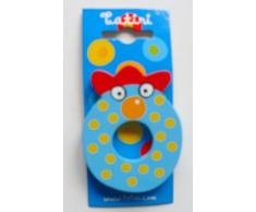 Fridolin Oiseaux Foux Jouet Lettre O en Bois 7 cm