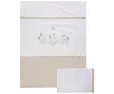 Italbaby Sweet étoile Pony Parure de lit, gris tourterelle