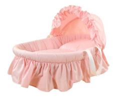 Bambisol Couffin en Osier Rose