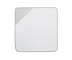 Serviette de Bain à Capuche Stela Gris 80 x 80 cm