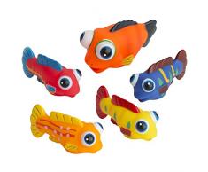 Rätt Start Famille de poissons de bain Jouets, 5 pièces