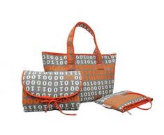 belily World numero Uno Sac à langer Set, Shopper Bag