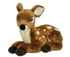 Nicotoy Peluche Faon Couche avec Beans 28 cm