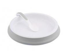 Esska Start Assiette et Cuillère (Sable/blanc)