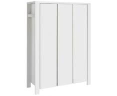 Schardt Armoire 3 Portes Milano Blanc
