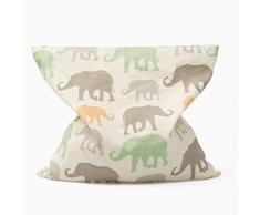 Grünspecht Coussin noyaux de cerise 19 x 19 cm