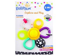 BabySun Explore and Play Hochet Fleur