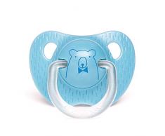 Suavinex Sucette Physiologique Ours Bleu 0/6 Mois