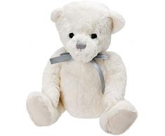 Suki Gifts Mon premier Ours en peluche, Argent