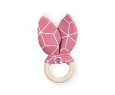 Jollein Graphic Anneau de dentition Mauve