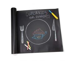 Jaq Jaq Bird JQ-CT-01 Chemin de table avec craie zéro poudre