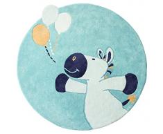 Noukies Achille & Zebrito Tapis de Sol en Coton