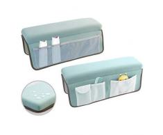 Ensemble de Coussins de Salle de Bain. Repose Genoux et soutient Coudes rembourrés pour la Salle de Bain.