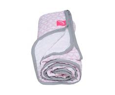 Motherhood Couverture en Mousseline de Coton 2 Couches pour bébé Rose Classic 95 x 110 cm