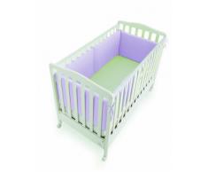Italbaby Tour de lit 4 côtés, pour lensemble du cadre de lit 225.9998 lilas