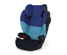 CYBEX Silver Siège Auto Solution M SL, Groupes 2/3 (15-36 kg), De 3 Ans à 12 Ans Environ, Sans ISOFIX, Blue Moon