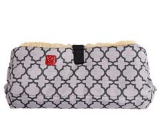 Kaiser Big Double Chauffe Mains en Peau dAgneau Anthracite Ornament