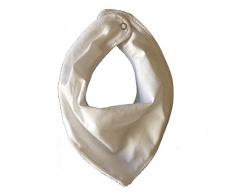 Bavoir Bandana Blanc (dos éponge) - Louis Le Sec